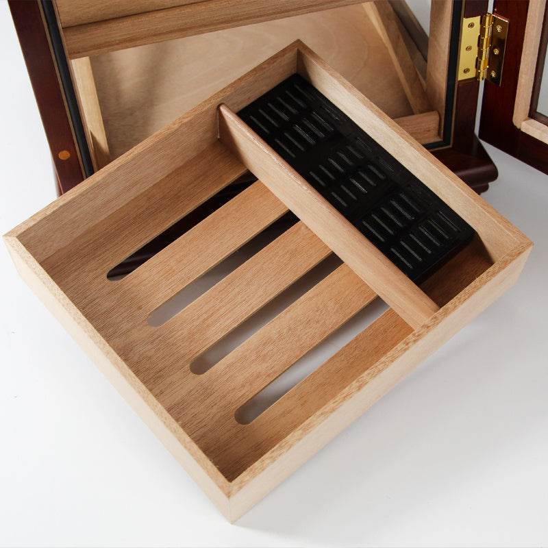 Solid Wood Large Cigar Humidor - Shop Jobie