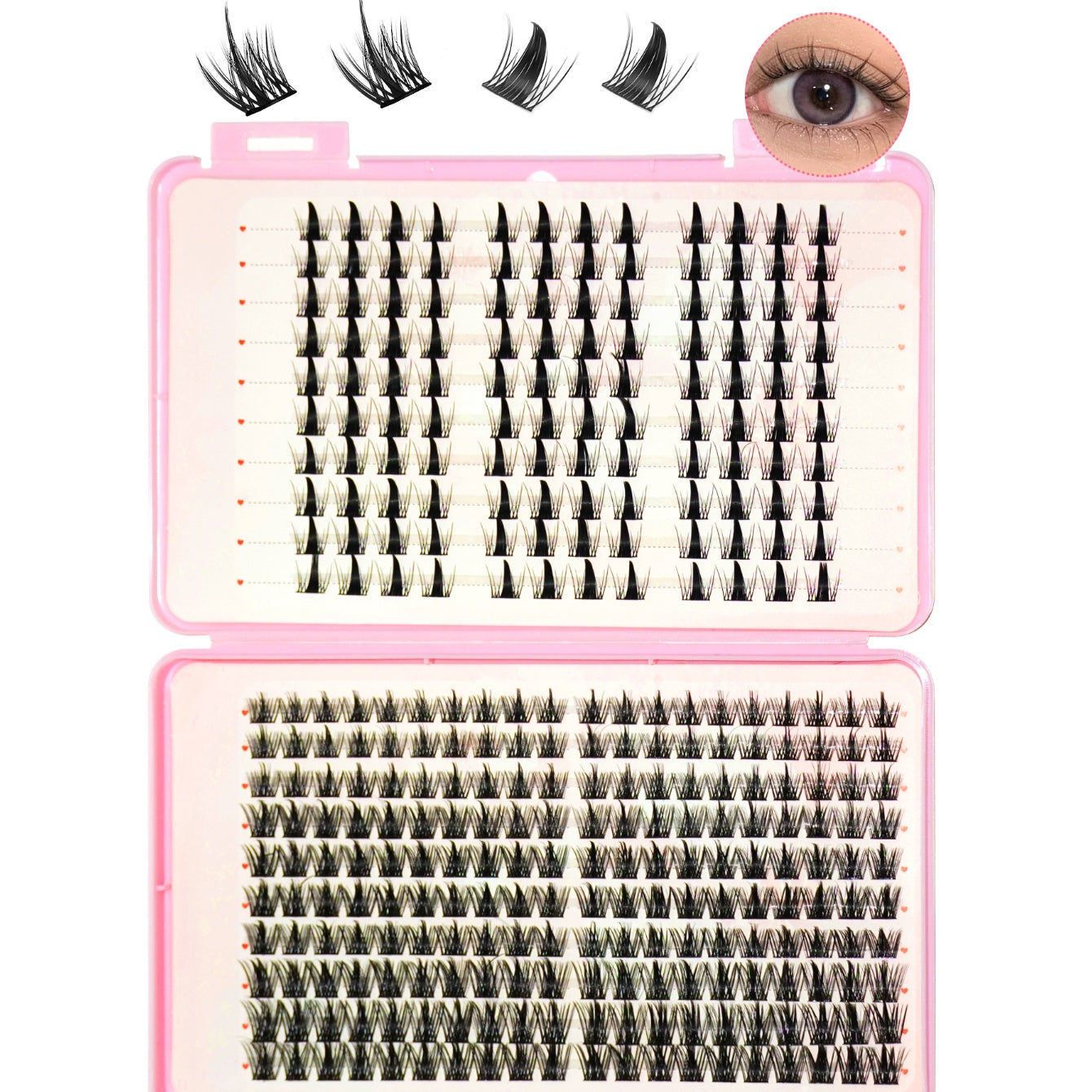 Multi-style Hybrid Lash Extension Set