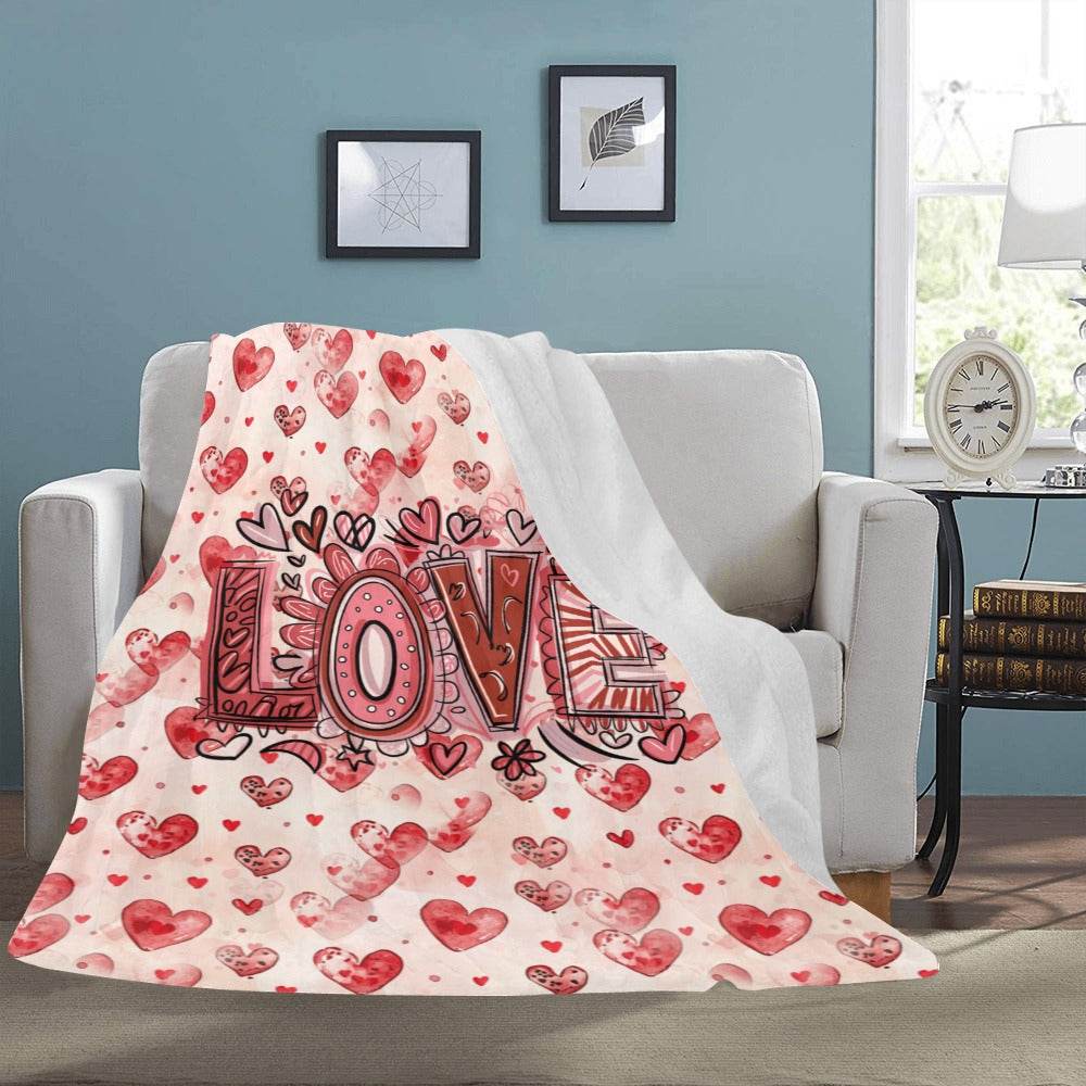 Valentine Love Cozie Hugs Blanket - Shop Jobie