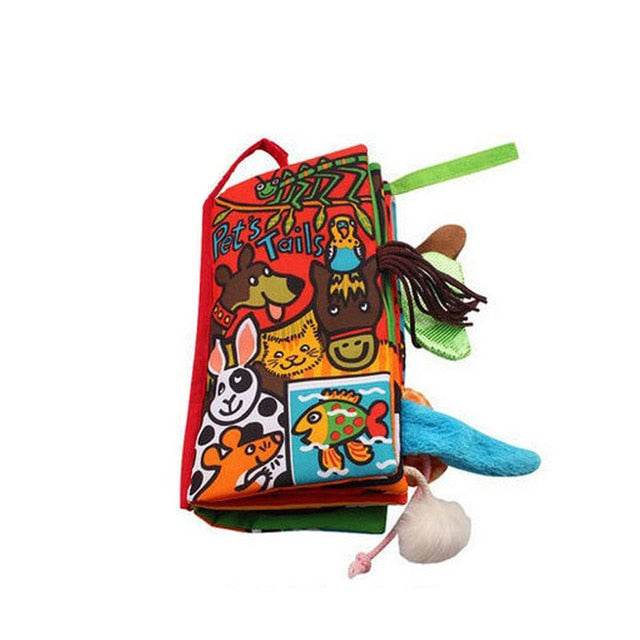 Soft Fabric Cloth Book 0~12 Months - Shop Jobie