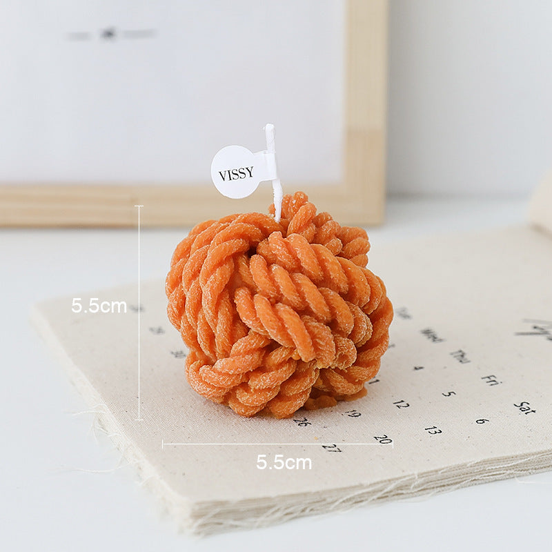 Aromatherapy Small Yarnball Candles