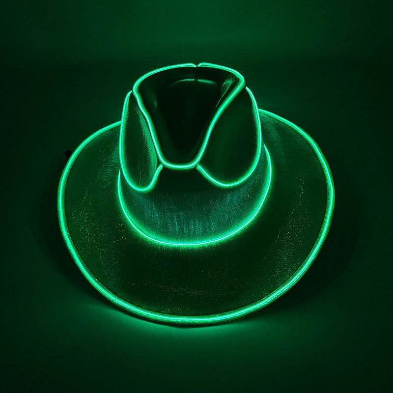 LED Wireless Cowboy Flashing Hat - Shop Jobie
