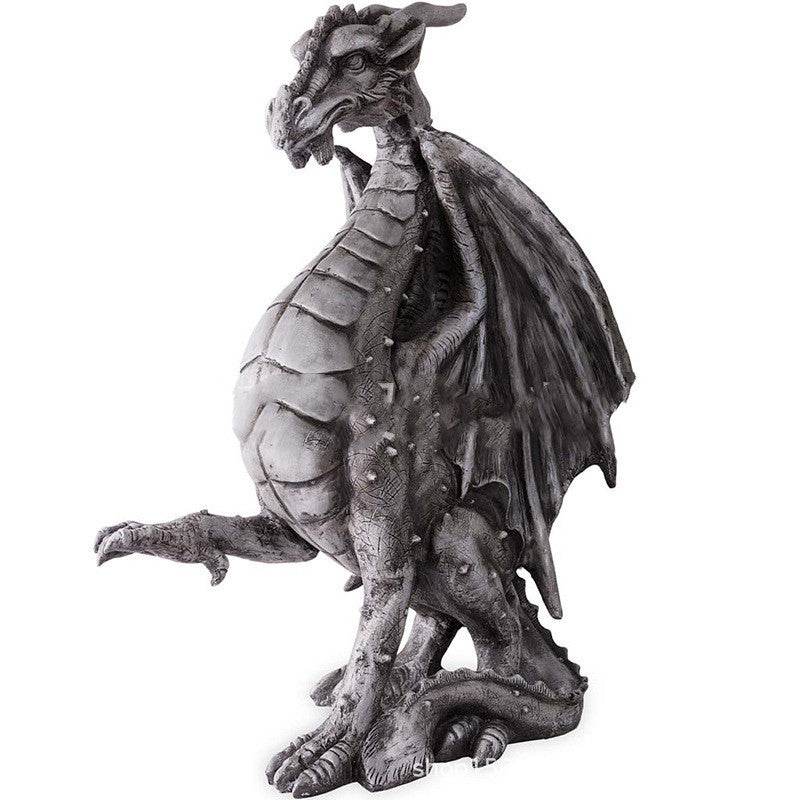 Medieval Flying Dragon Statue - Shop Jobie