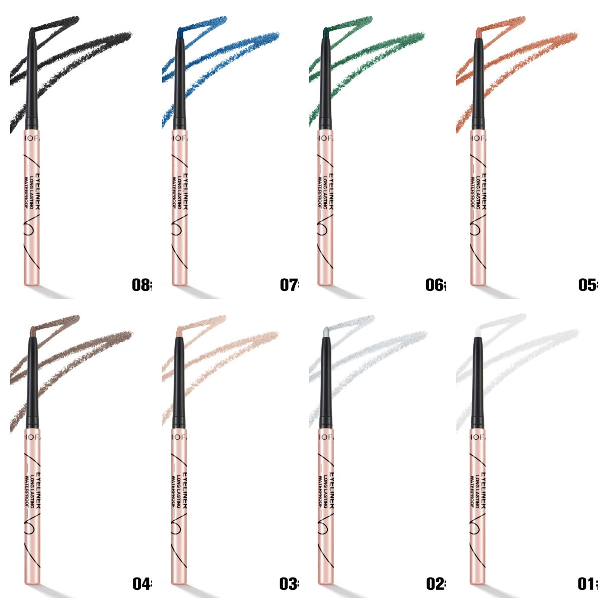 PHOFAY Colorful Waterproof Eyeliner