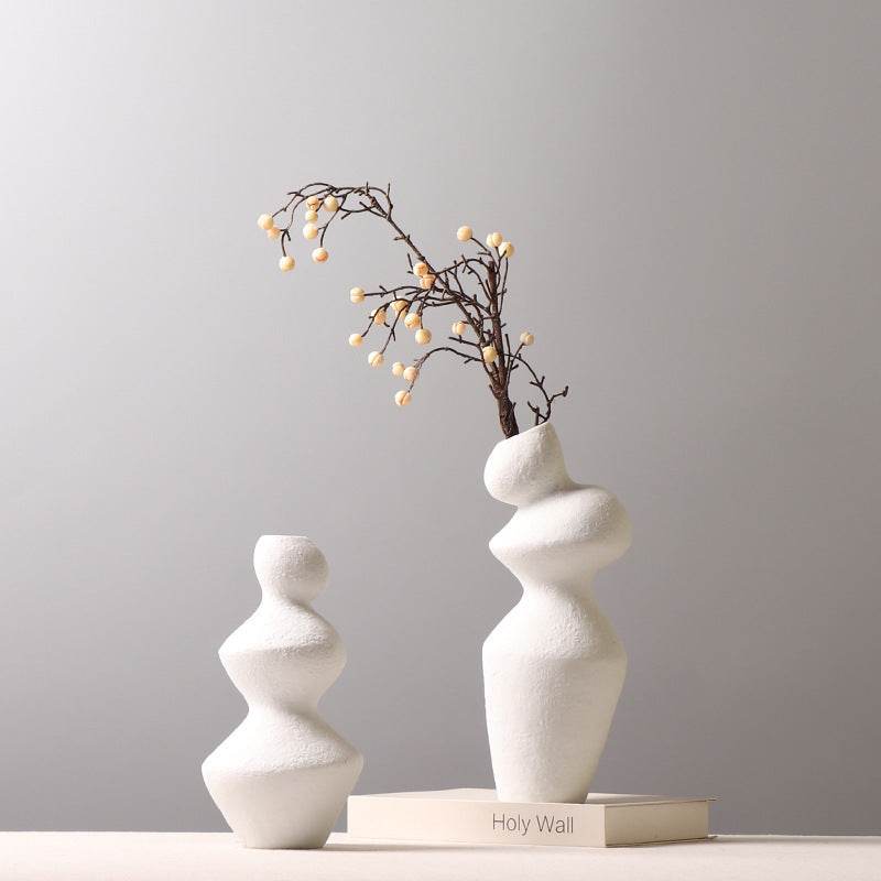 Irregularly Stacked Ceramic Vases - Shop Jobie