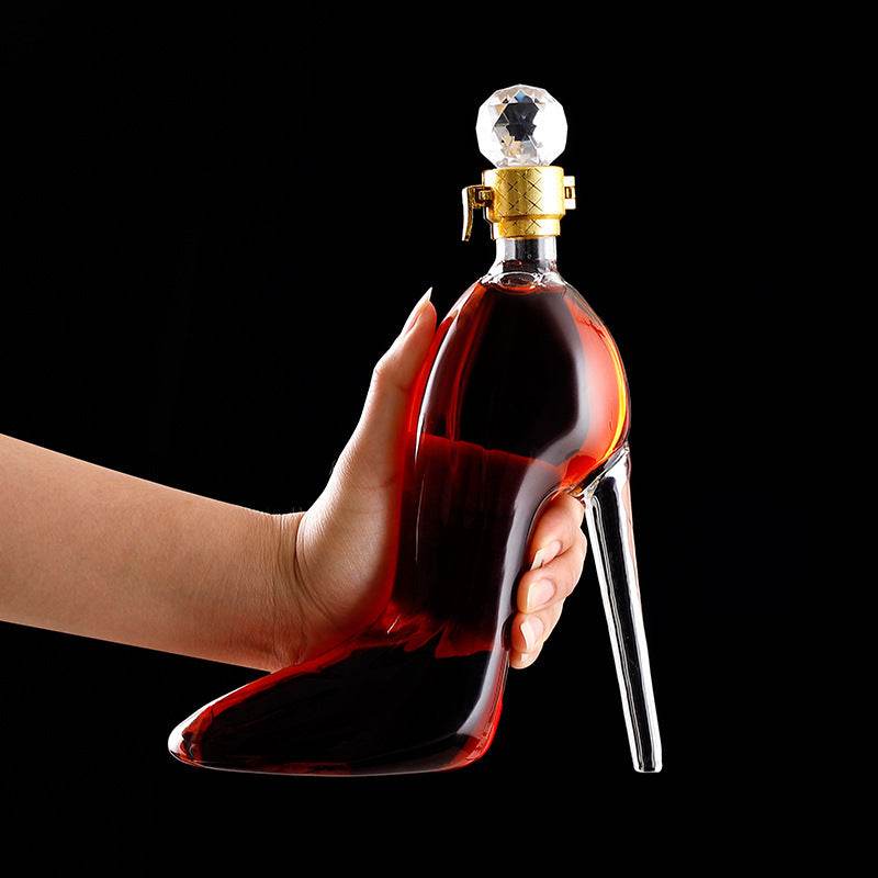 Glass High Heels Vodka Wine Container - Shop Jobie