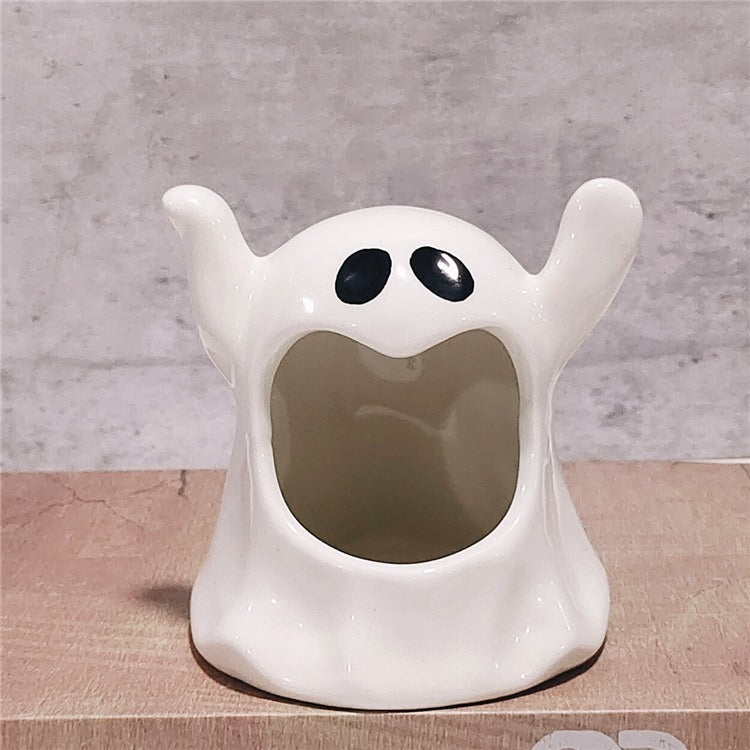 Halloween Ceramic Candlesticks