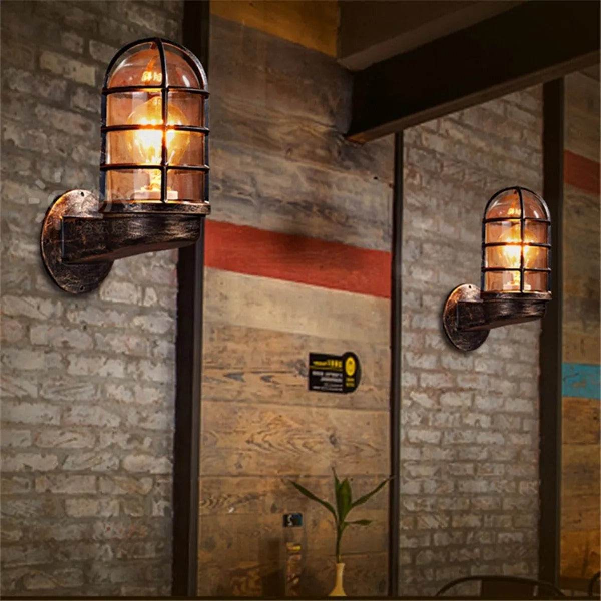 Industrial Wind Wall Lamp - Shop Jobie