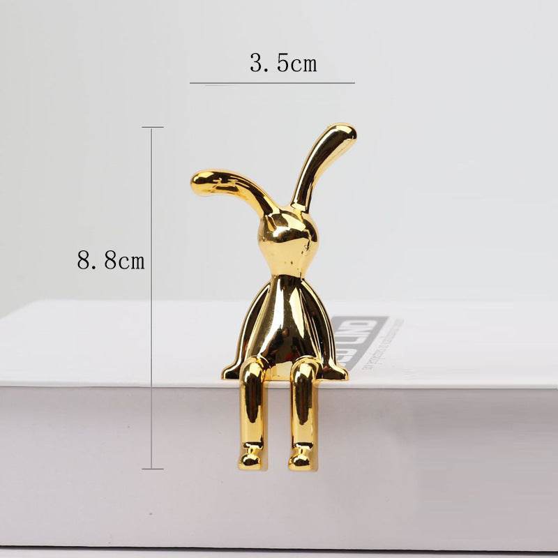 Cartoon Sitting Long Eared Rabbit - Shop Jobie