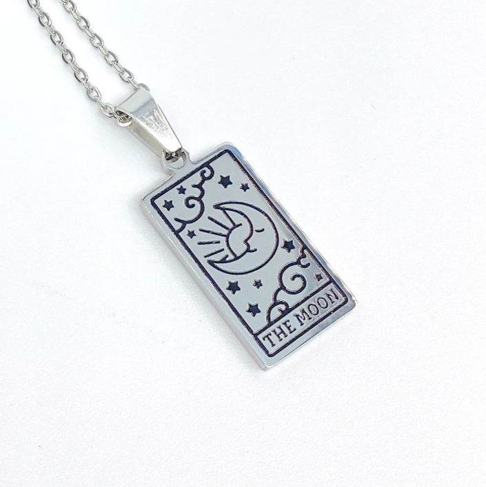 Square Tarot Cards Necklace - Shop Jobie