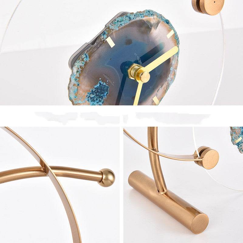 Abstract Metal Clock - Shop Jobie