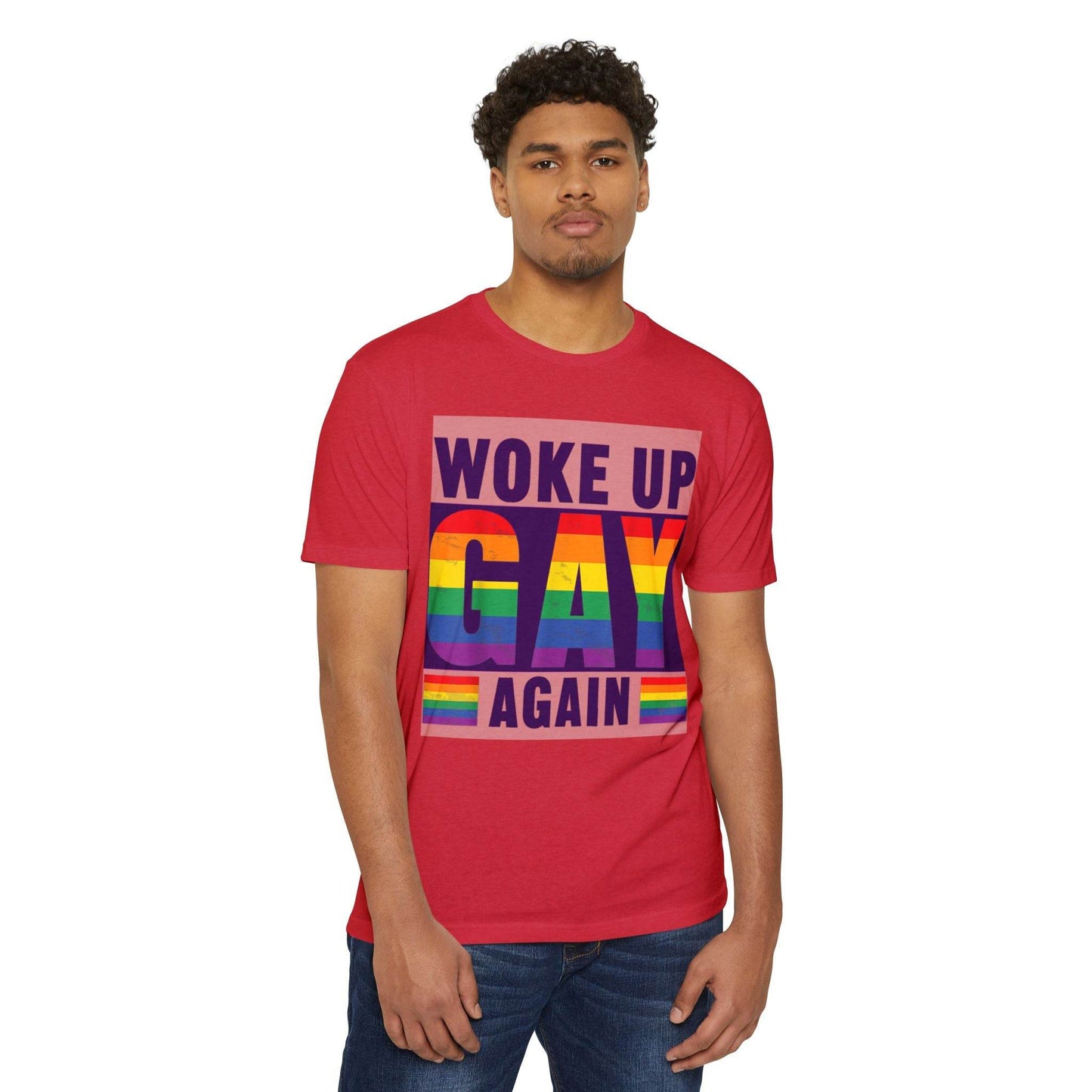 Woke Up Gay Again Tshirt - Shop Jobie