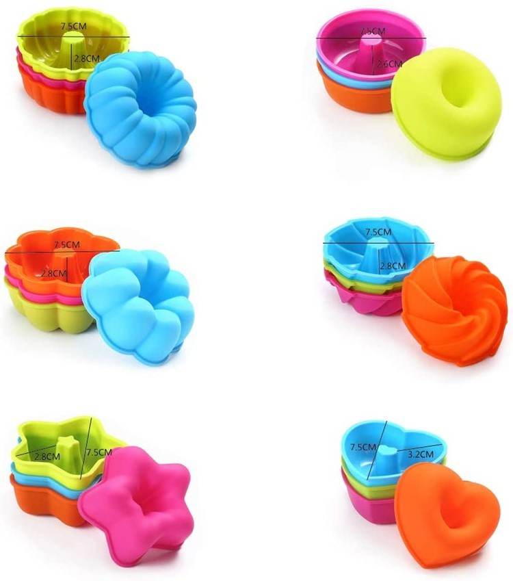 Silicone Molds Cupcake Baking Cups - Shop Jobie