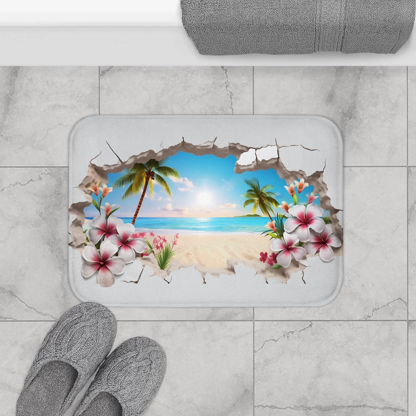 Beach Bustin' Out Bath Mat - Shop Jobie