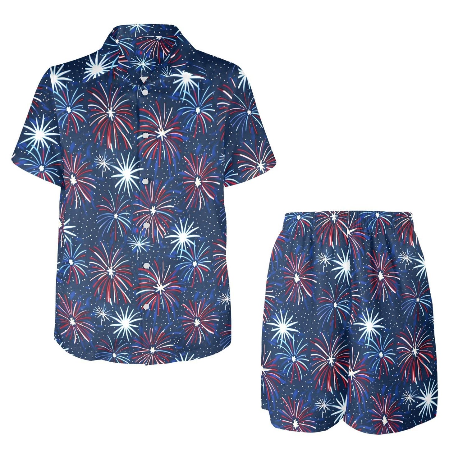 Hawaiian Short Patriotic Set - Shop Jobie