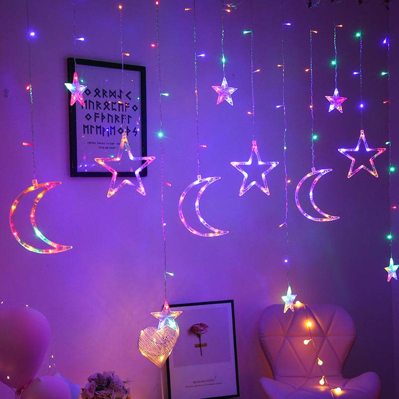 Led Star Moon Light String - Shop Jobie