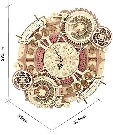 Robotime ROKR Time Art Zodiac Wall Clock