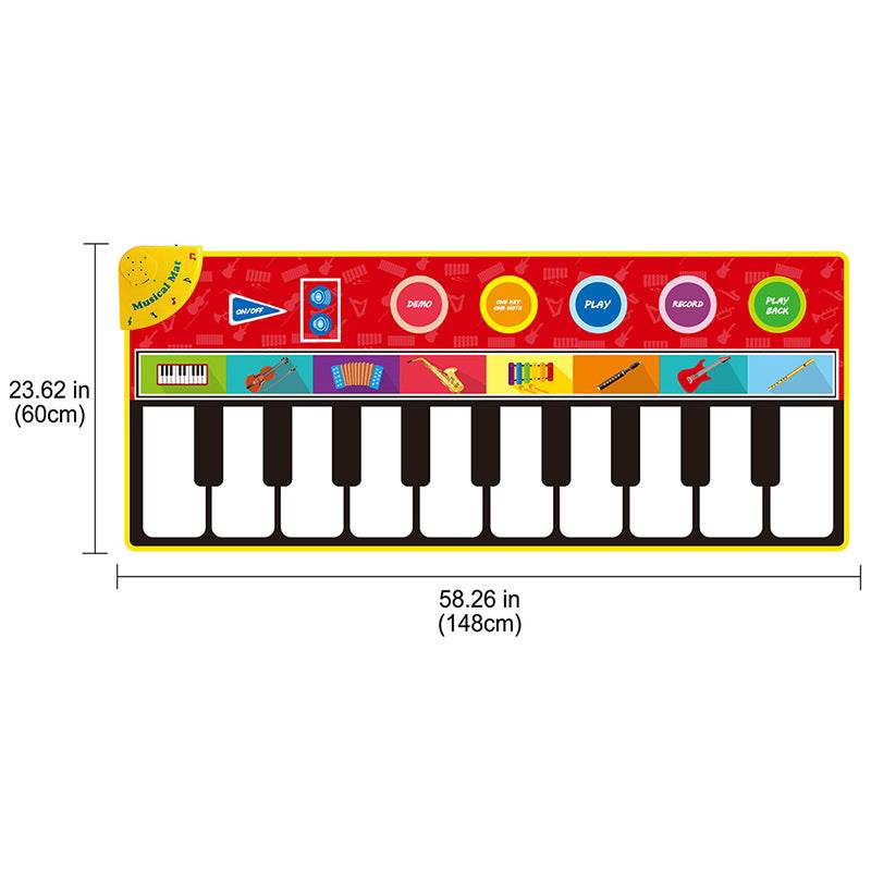 Super Large Piano Music Blanket - Shop Jobie