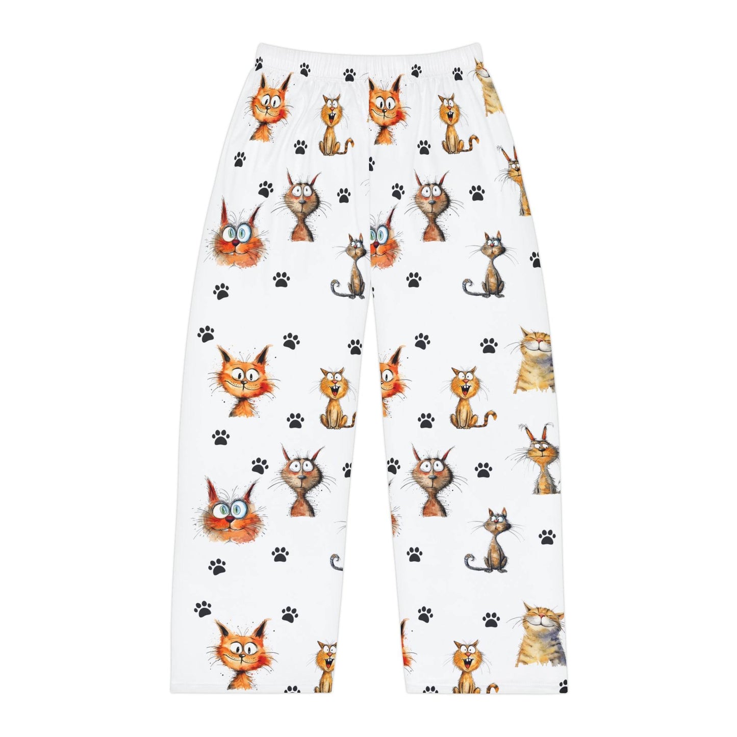 Funny Cat Men's Pajama Pants
