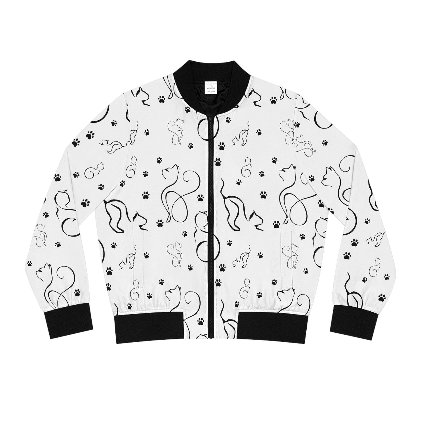 White Cats Women Bomber Jacket - Shop Jobie