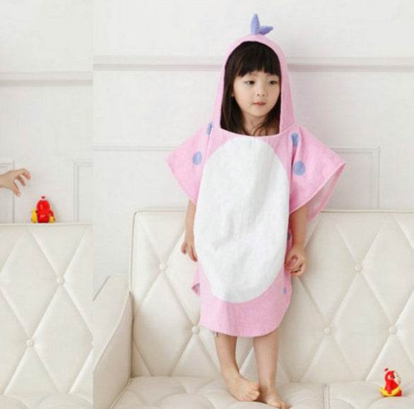 Cotton Hooded Baby Bath Cape - Shop Jobie