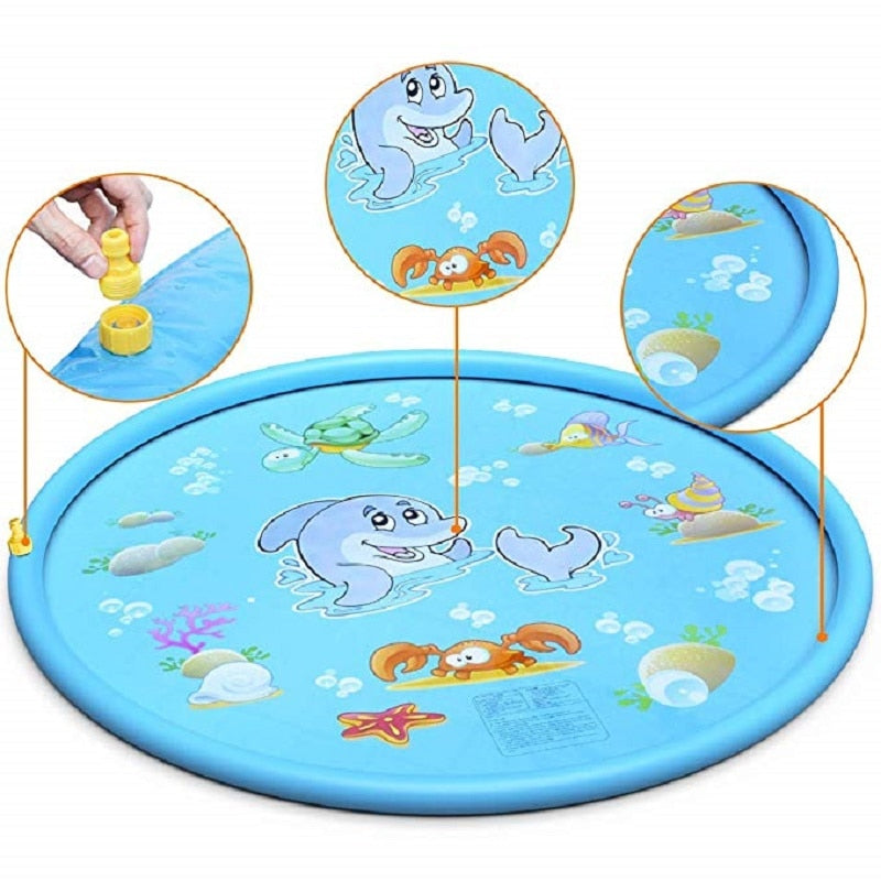 Inflatable Spray Water Mat