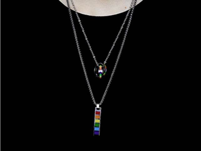 LGBT Couple Necklace - Shop Jobie
