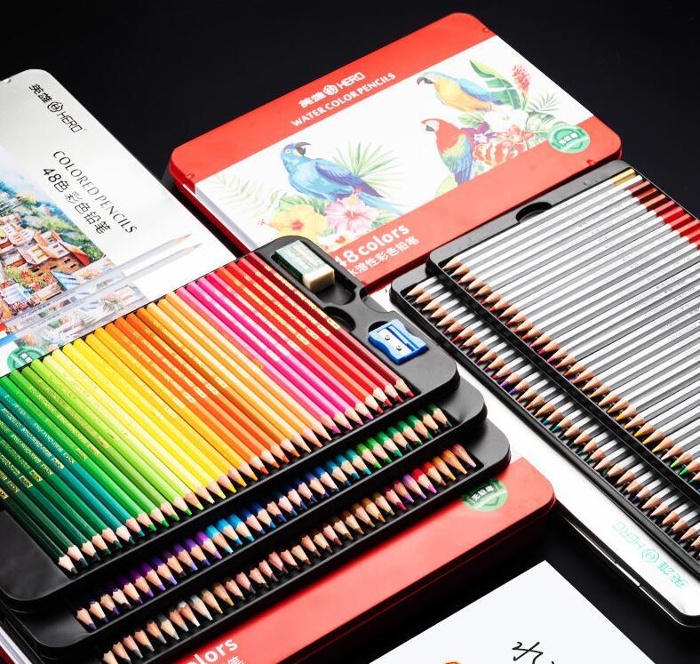 Oil-Based Color Pencil Drawing Set