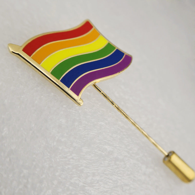 Metal Rainbow Pins