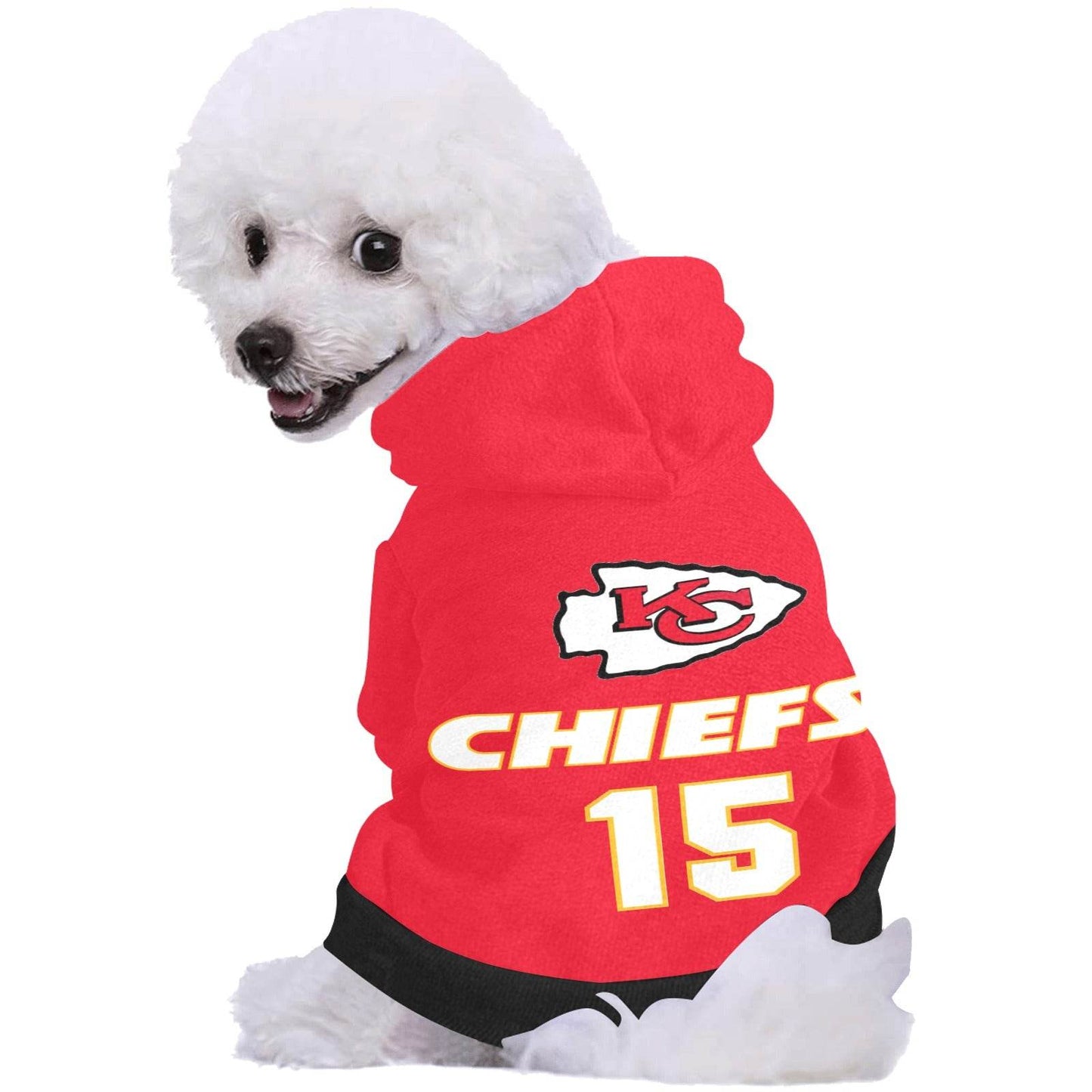 KC Chiefs Dog Hoodie - Shop Jobie