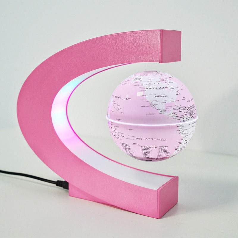 C-Shaped 3-Inch Magnetic Levitation Globe - Shop Jobie