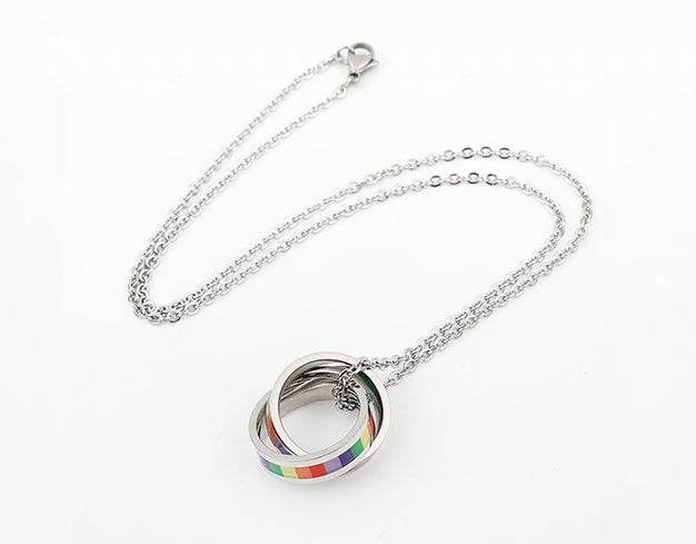 LGBT Couple Necklace - Shop Jobie