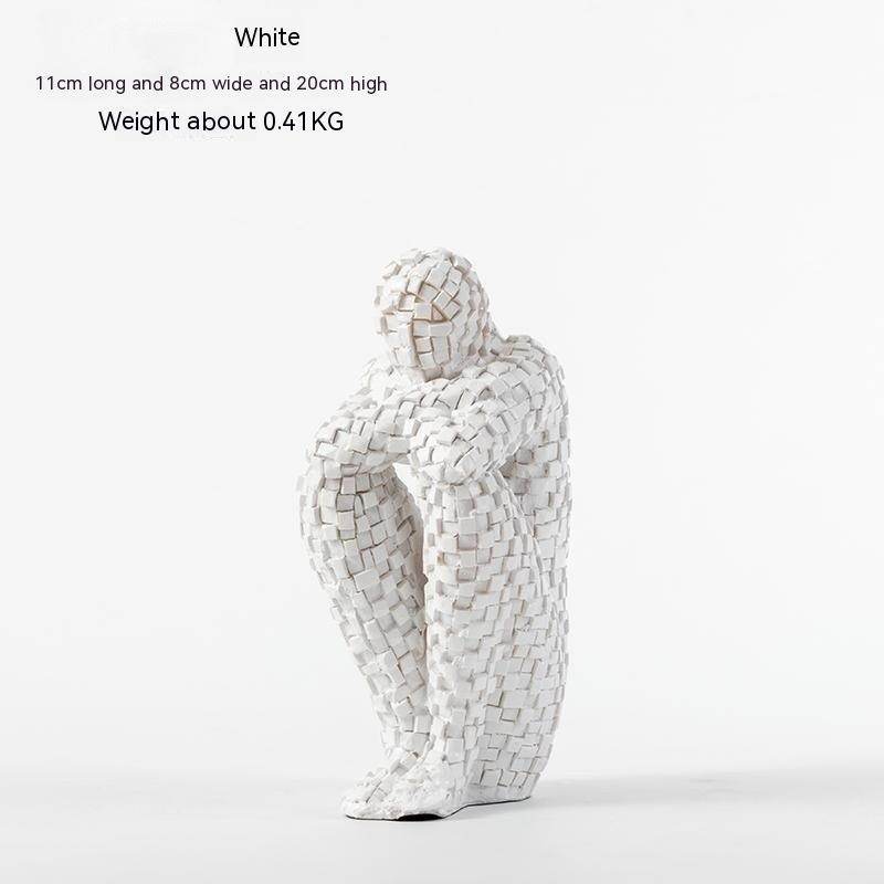 Nordic Style Thinker Art Abstract Figure - Shop Jobie