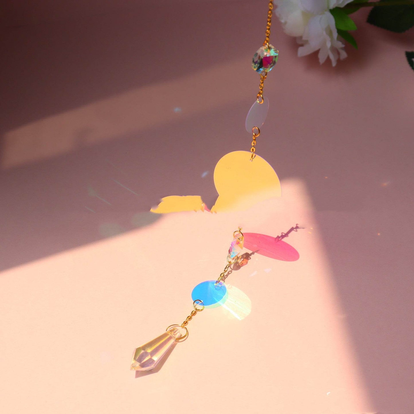 Moon & Stars Crystal Suncatcher - Shop Jobie