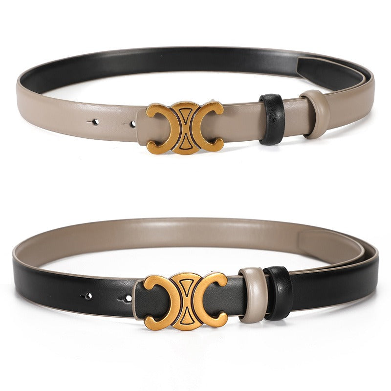 Genuine Leather Western Belt