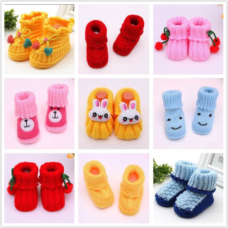 Snuggly Baby Yarn Shoes! - Shop Jobie