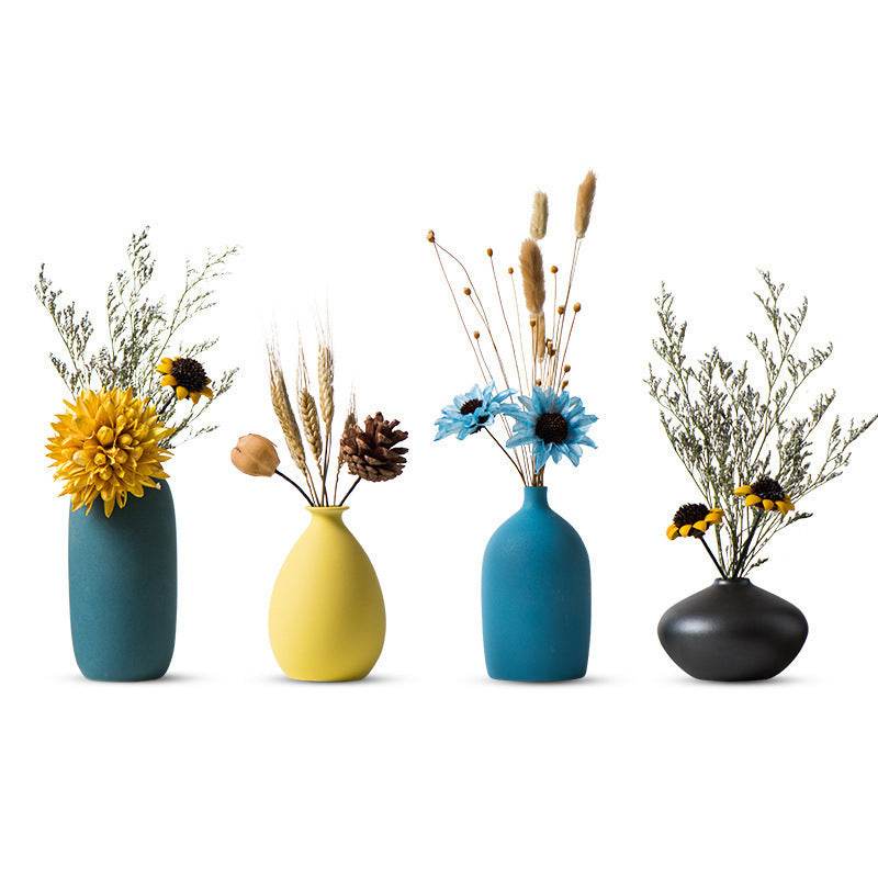 Narrow Top Ceramic Vases - Shop Jobie