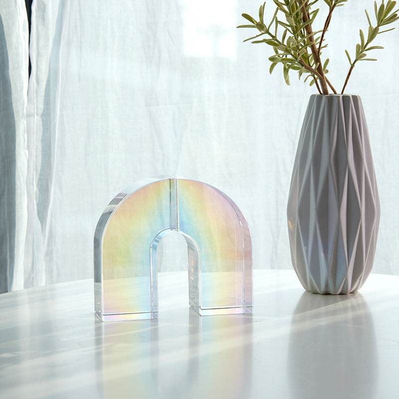 Seven Color Arch Crystal Bookends - Shop Jobie