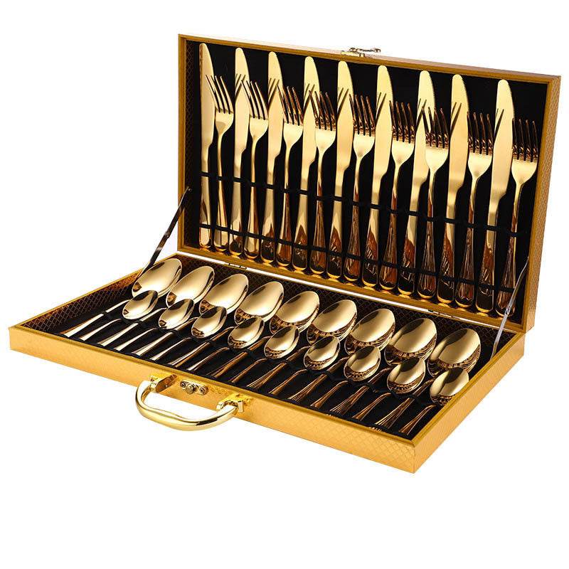 36 Piece Steak Knife, Fork & Spoons Set - Shop Jobie
