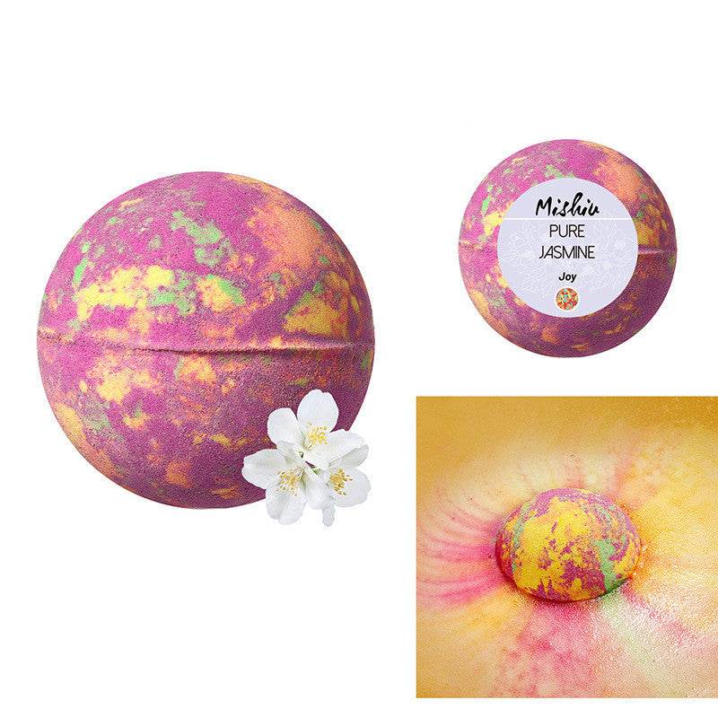 Rainbow Bath Salt Ball - Shop Jobie
