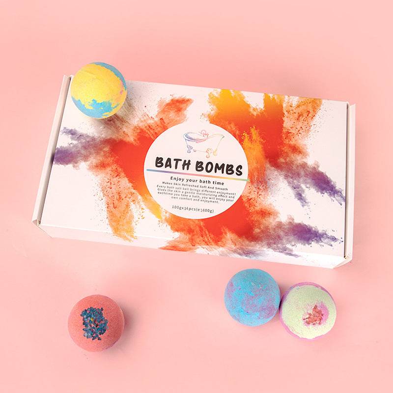 Bath Bombs 14-piece Gift Box
