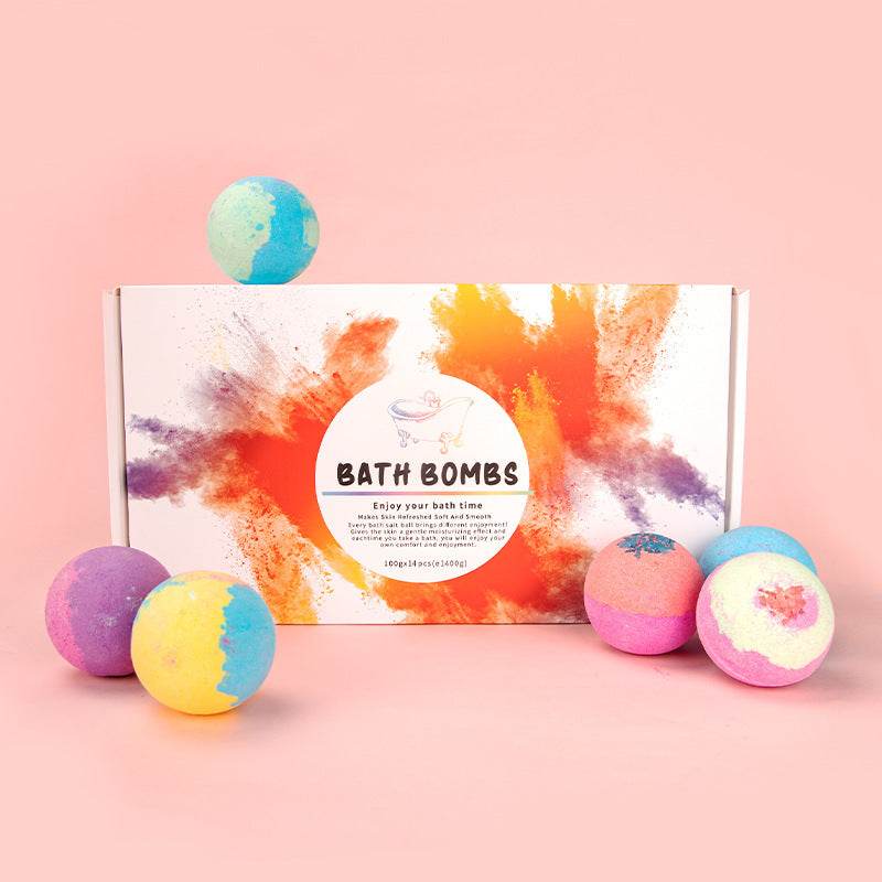 Bath Bombs 14-piece Gift Box