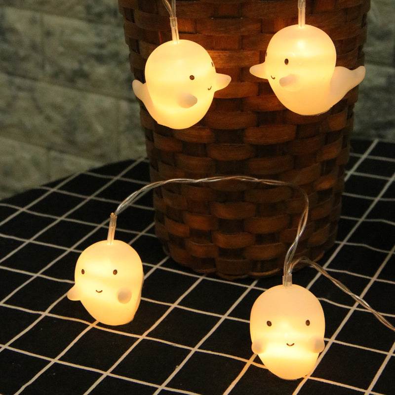 LED Pumpkin & Ghost Light Strings - Shop Jobie