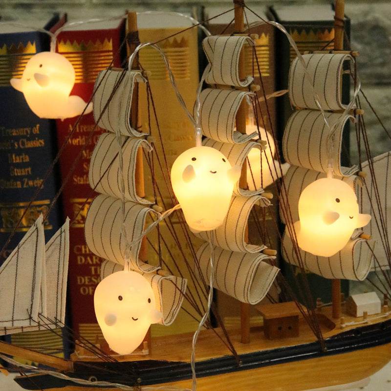 LED Pumpkin & Ghost Light Strings - Shop Jobie