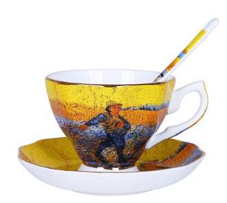 Luxury Van Gogh Cup & Saucer Tea Set - Shop Jobie