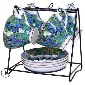 Luxury Van Gogh Cup & Saucer Tea Set - Shop Jobie