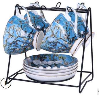 Luxury Van Gogh Cup & Saucer Tea Set - Shop Jobie