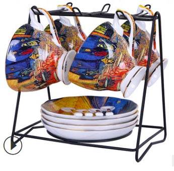 Luxury Van Gogh Cup & Saucer Tea Set - Shop Jobie