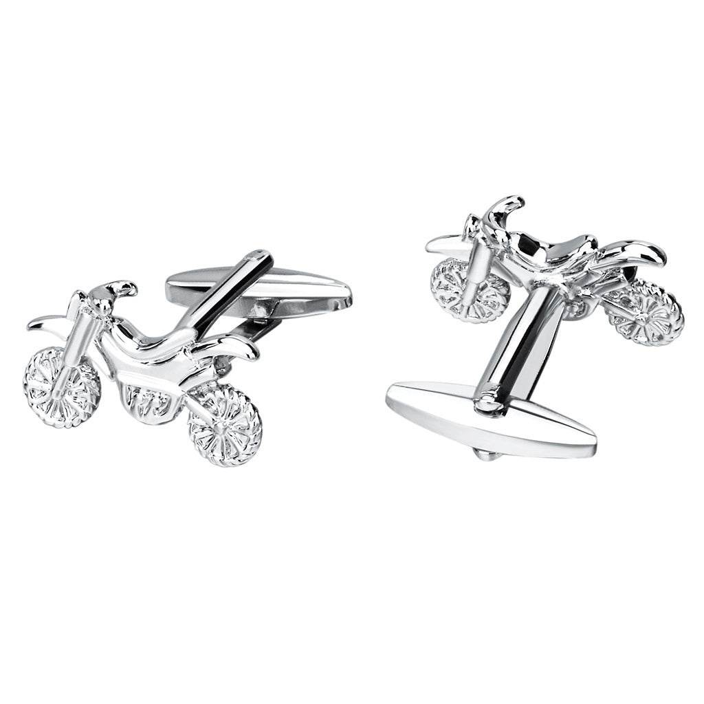 Silver Motorcycle Cuff Links - Shop Jobie