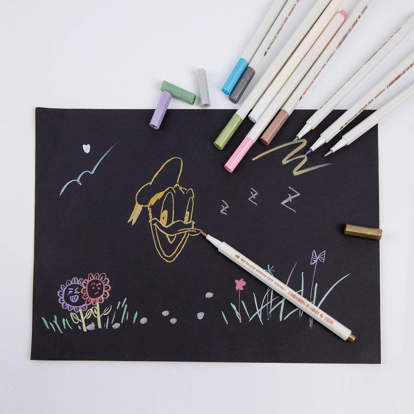 Metallic Marker Pen Set - Shop Jobie